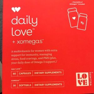 NWT Love wellness multi vitamin and omegas